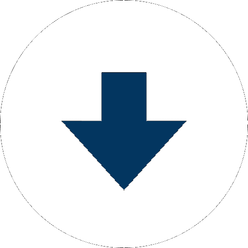 icon of arrow facing downward